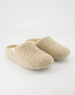 Home-Slipper Hausschuhe in Beige