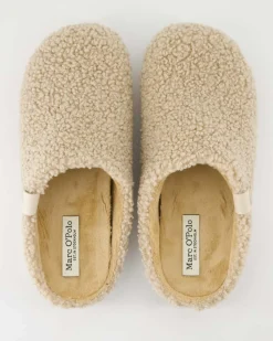 Home-Slipper Hausschuhe in Beige