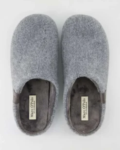Home-Slipper Hausschuhe in Grau