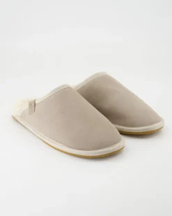 Home-Slipper Hausschuhe in Grau
