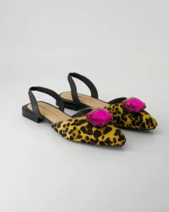 Hughes Slingpumps in Braun