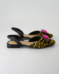 Hughes Slingpumps in Braun