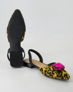 Hughes Slingpumps in Braun