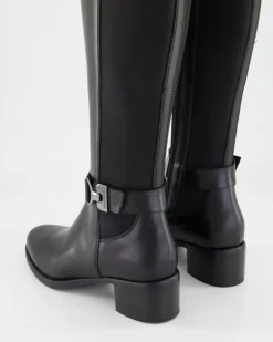 I411750D100 Schaftstiefel in Schwarz