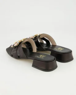 Idra Pantoletten in Schwarz