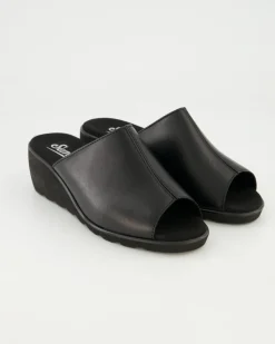 Inka Pantoletten in Schwarz