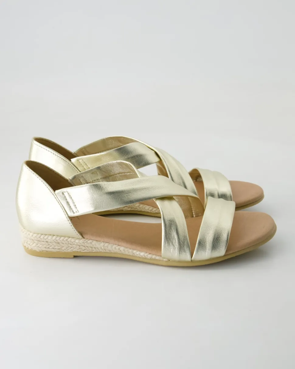 Isabella Sandalen in Gold