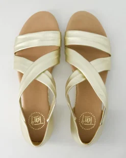 Isabella Sandalen in Gold