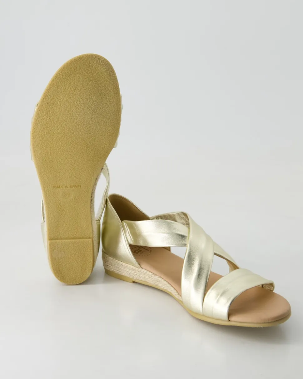 Isabella Sandalen in Gold