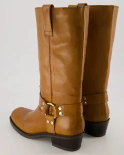 IV066 Bikerboots in Braun