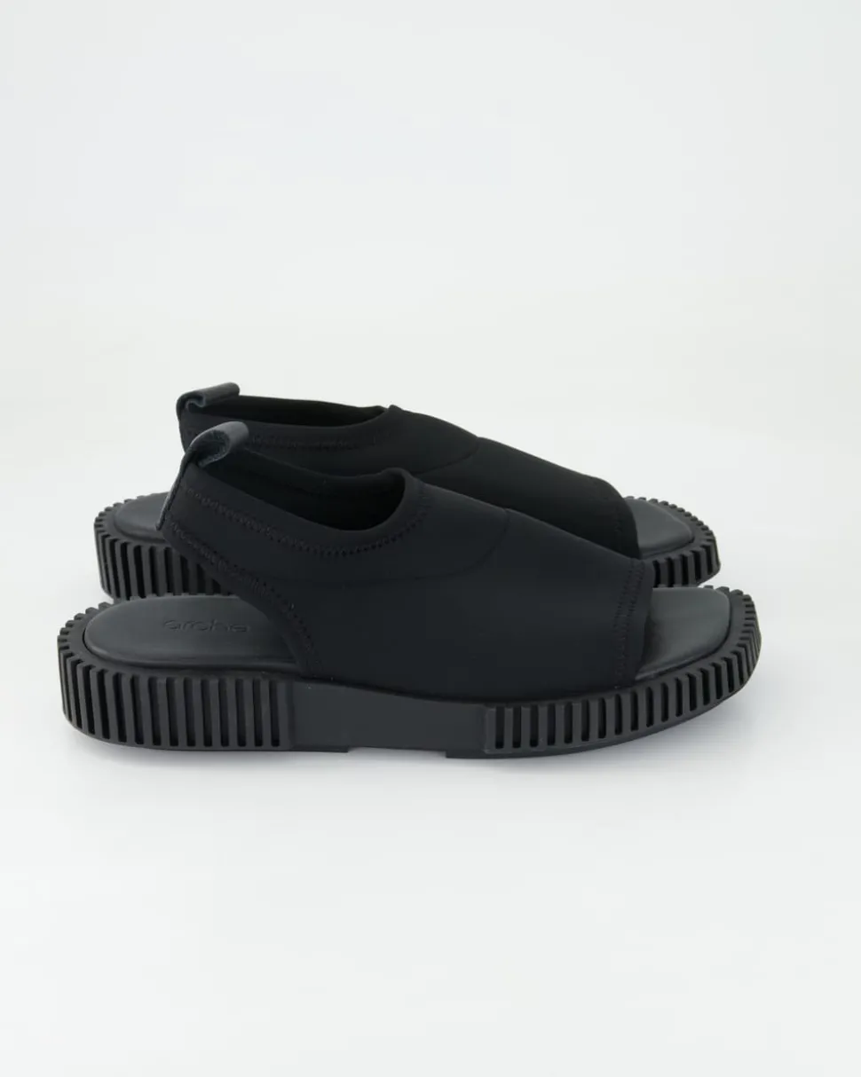 Ixoeda Sandalen in Schwarz