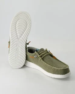 Jack Jute moss Slipper in Grün