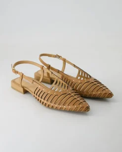 Jericho Slingpumps in Braun