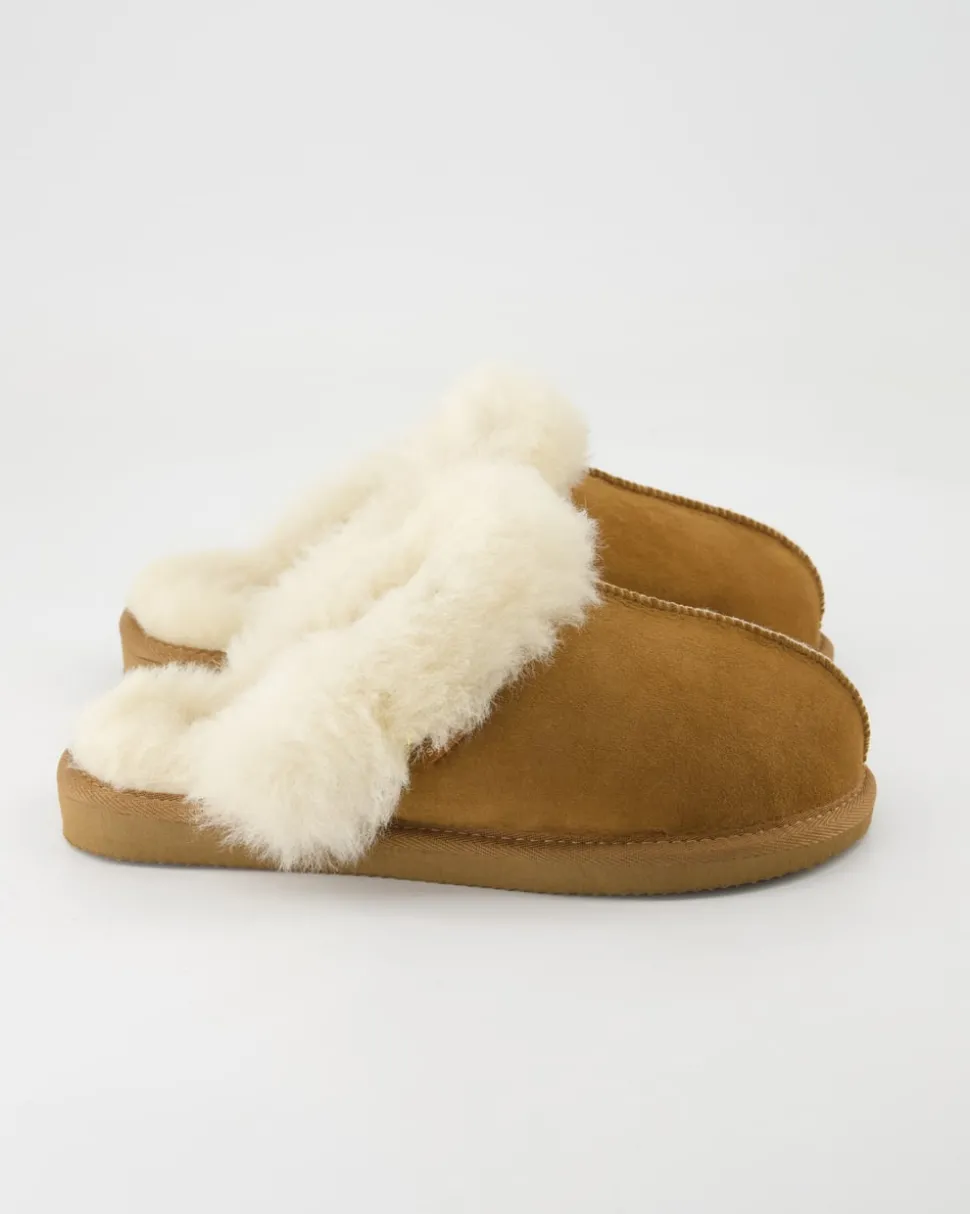 Jessica Hausschuhe in Braun
