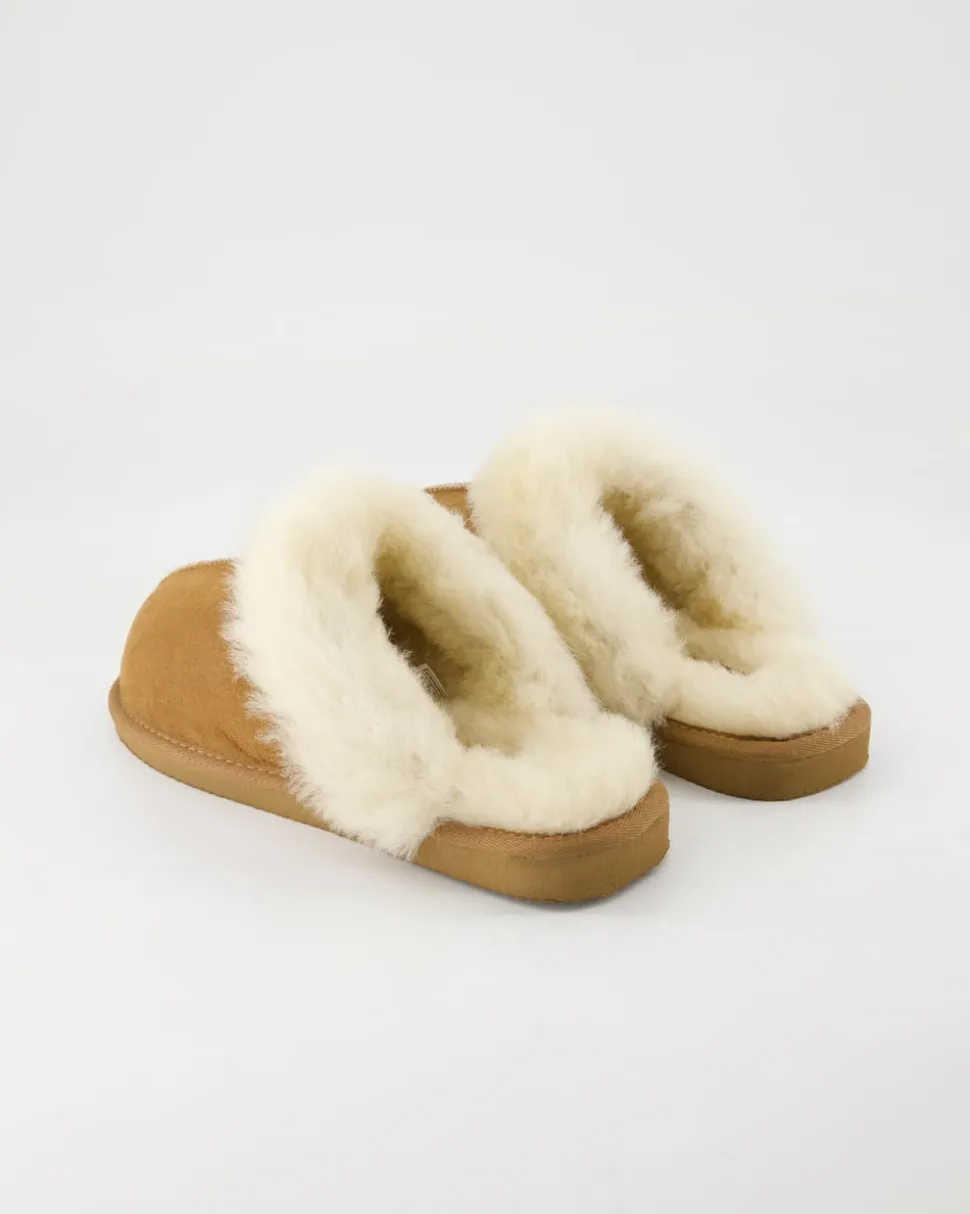 Jessica Hausschuhe in Braun