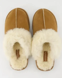 Jessica Hausschuhe in Braun