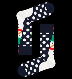 Jumbo Snowman Sock Socken in Mehrfarbig
