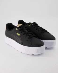 Karmen Distressed Sneaker in Schwarz