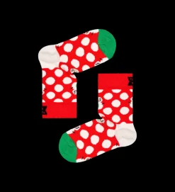 Kids Big Dot Snowman Sock Socken in Mehrfarbig