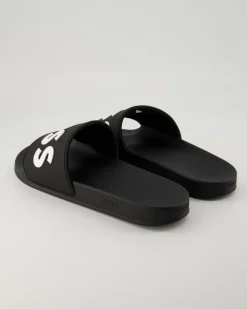 Kirk_Slid Pantoletten in Schwarz