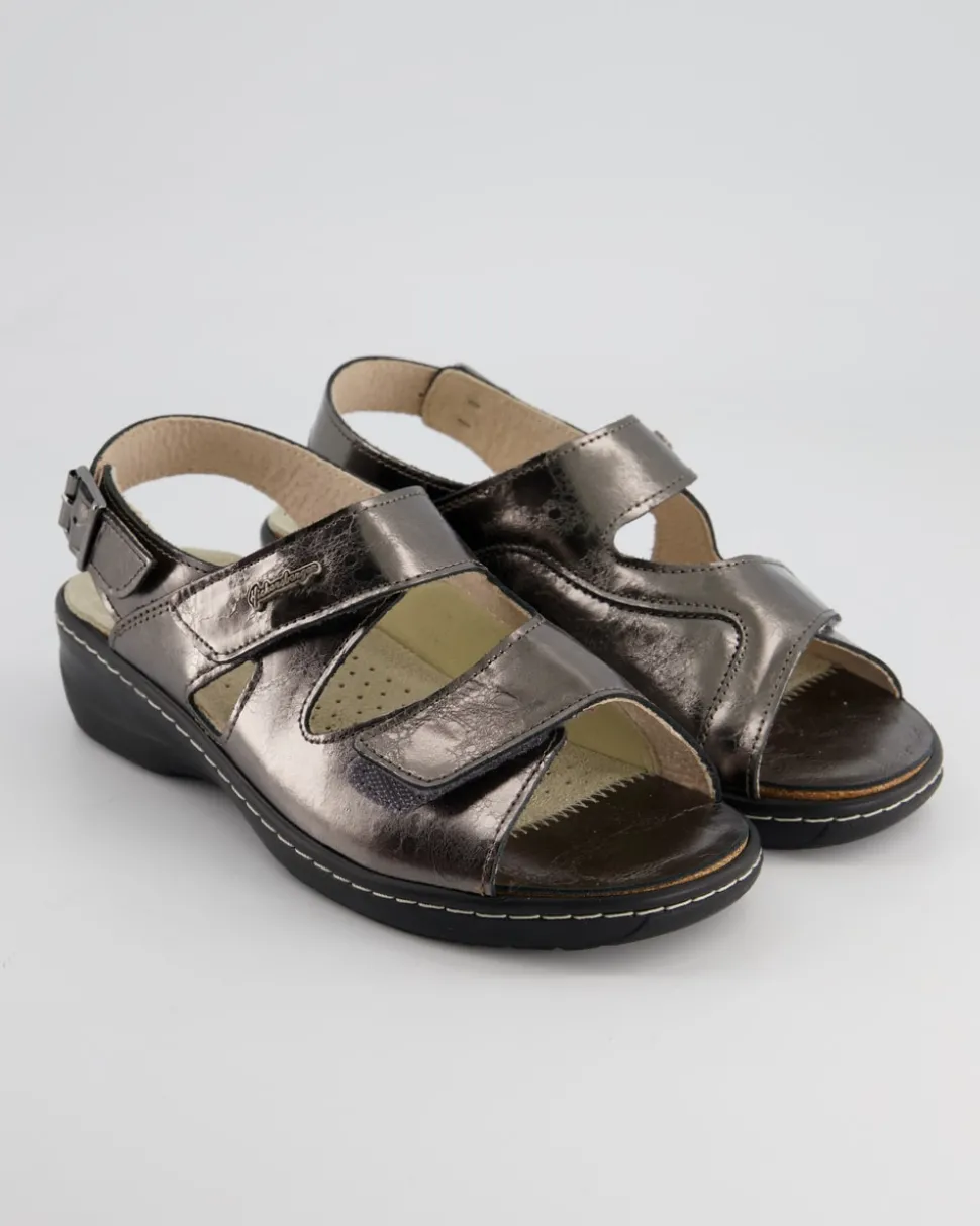 Kräuterschuhe Pantoletten in Silber