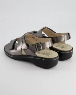 Kräuterschuhe Pantoletten in Silber