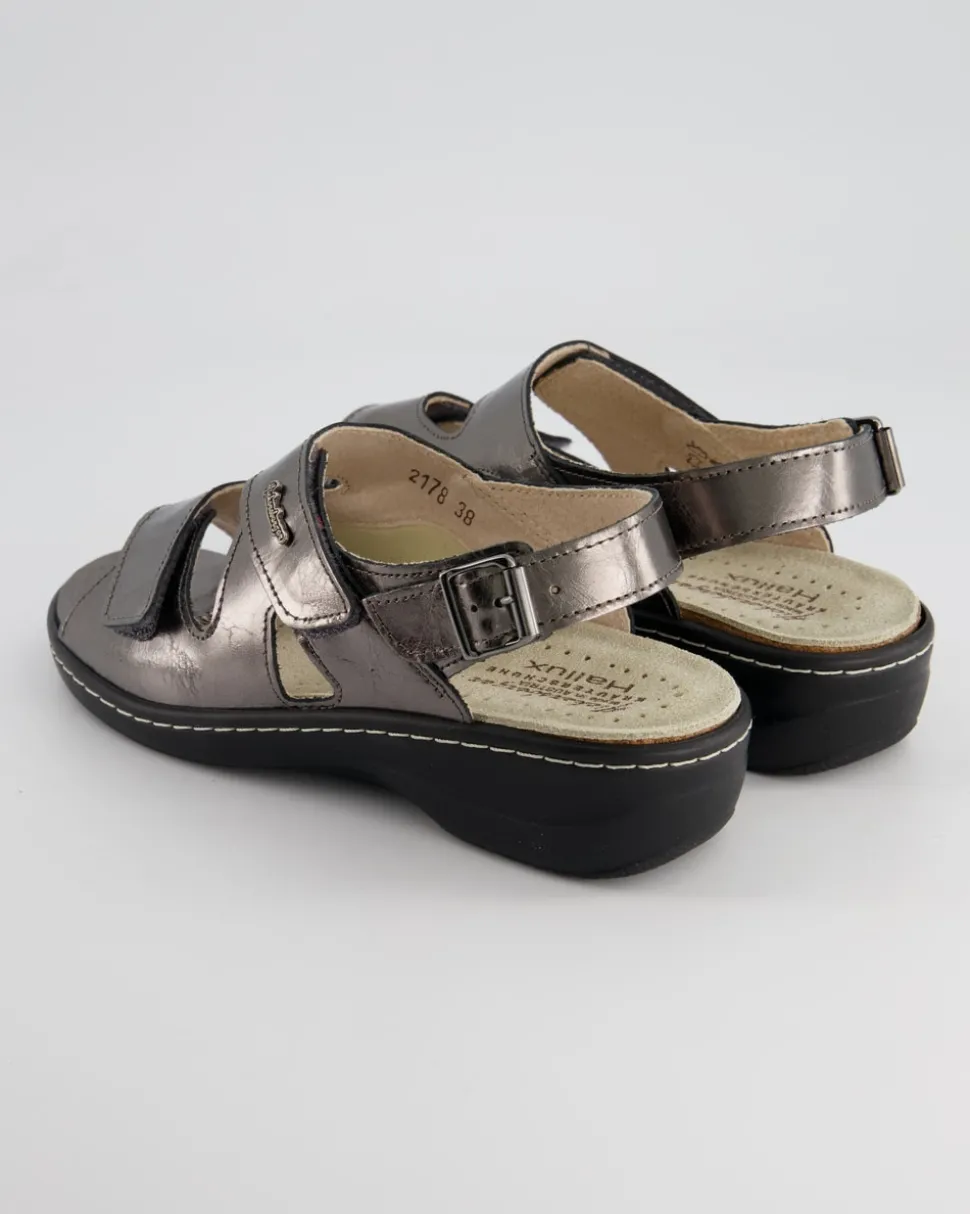 Kräuterschuhe Pantoletten in Silber