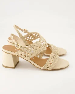 L9102 Sandalen in Beige