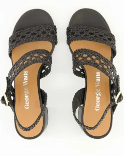 L9102 Sandalen in Schwarz