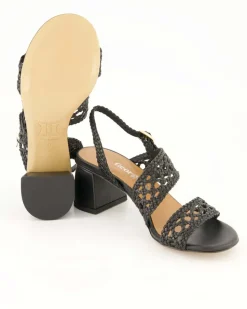 L9102 Sandalen in Schwarz