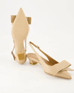 L5804 Slingpumps in Beige