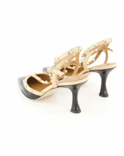 L5110 Slingpumps in Schwarz