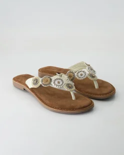 LA75451 Zehentrenner in Weiß