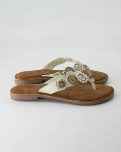 LA75451 Zehentrenner in Weiß