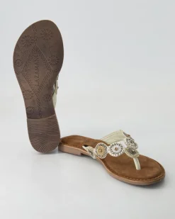 LA75451 Zehentrenner in Weiß