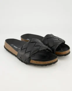 LAKE Pantoletten in Schwarz