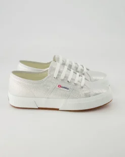 2750-Lame Schnürschuhe in Silber