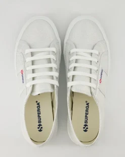 2750-Lame Schnürschuhe in Silber