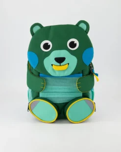 Large Friend Kreativ Bär Rucksack in Grün