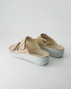 Latina Pantoletten in Beige