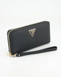 Laurel SLG Large Zip Around Portemonnaie in Schwarz