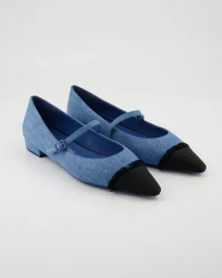 LAURO Ballerinas in Blau