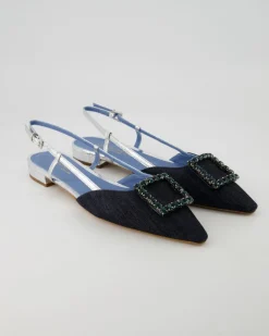 LAVANDA Slingpumps in Blau