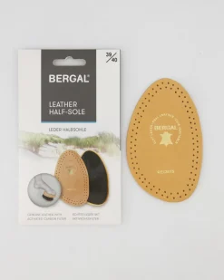 LEDER HALBSOHLE Einlegesohlen in Braun