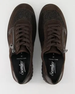 LENA Schnürschuhe in Braun