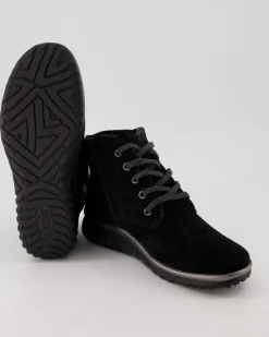 Lena Schnürstiefel in Schwarz
