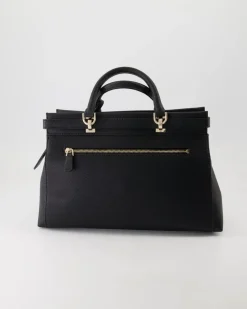 Levante Luxury Satchel Handtasche in Schwarz
