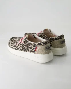 Lily leo beige Slipper in Braun