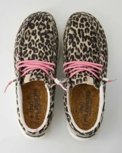 Lily leo beige Slipper in Braun