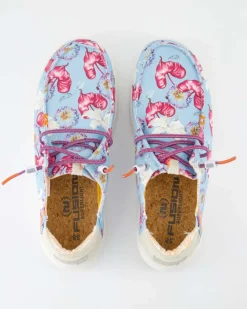 Lily Slipper in Blau